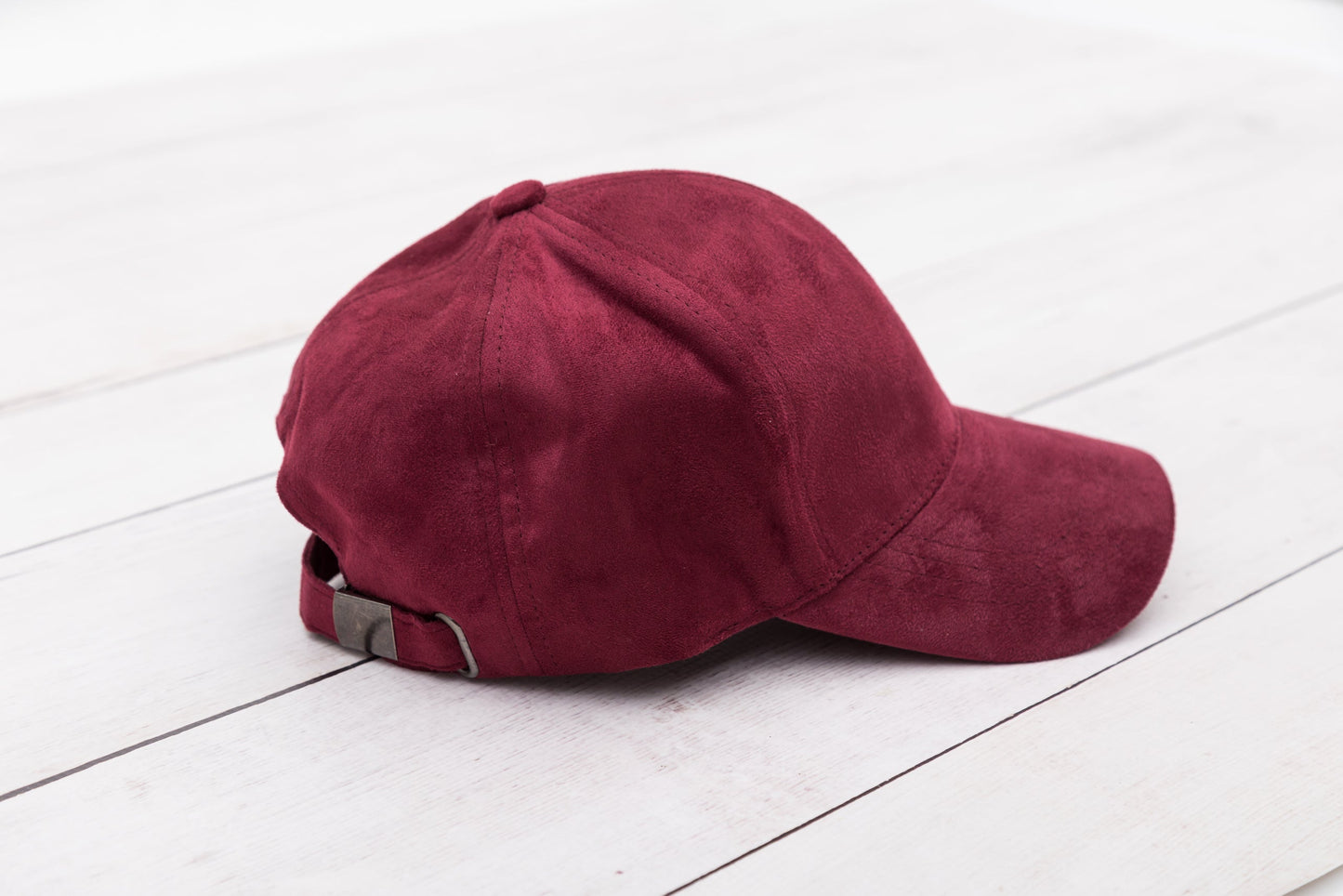 Gorra de béisbol de gamuza estilo "Boyfriend"