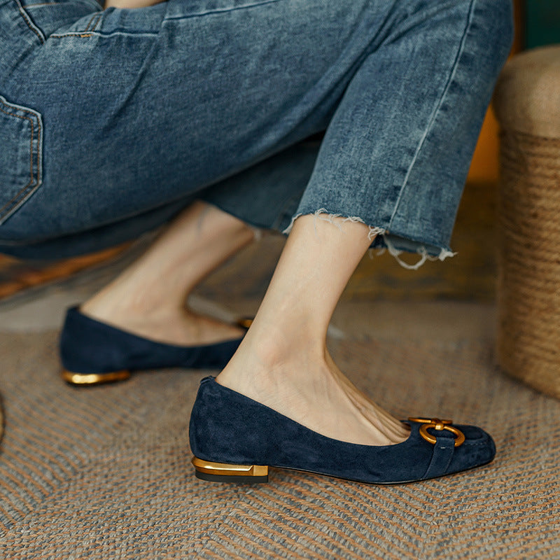 Women's Simple Low-Heel Flats