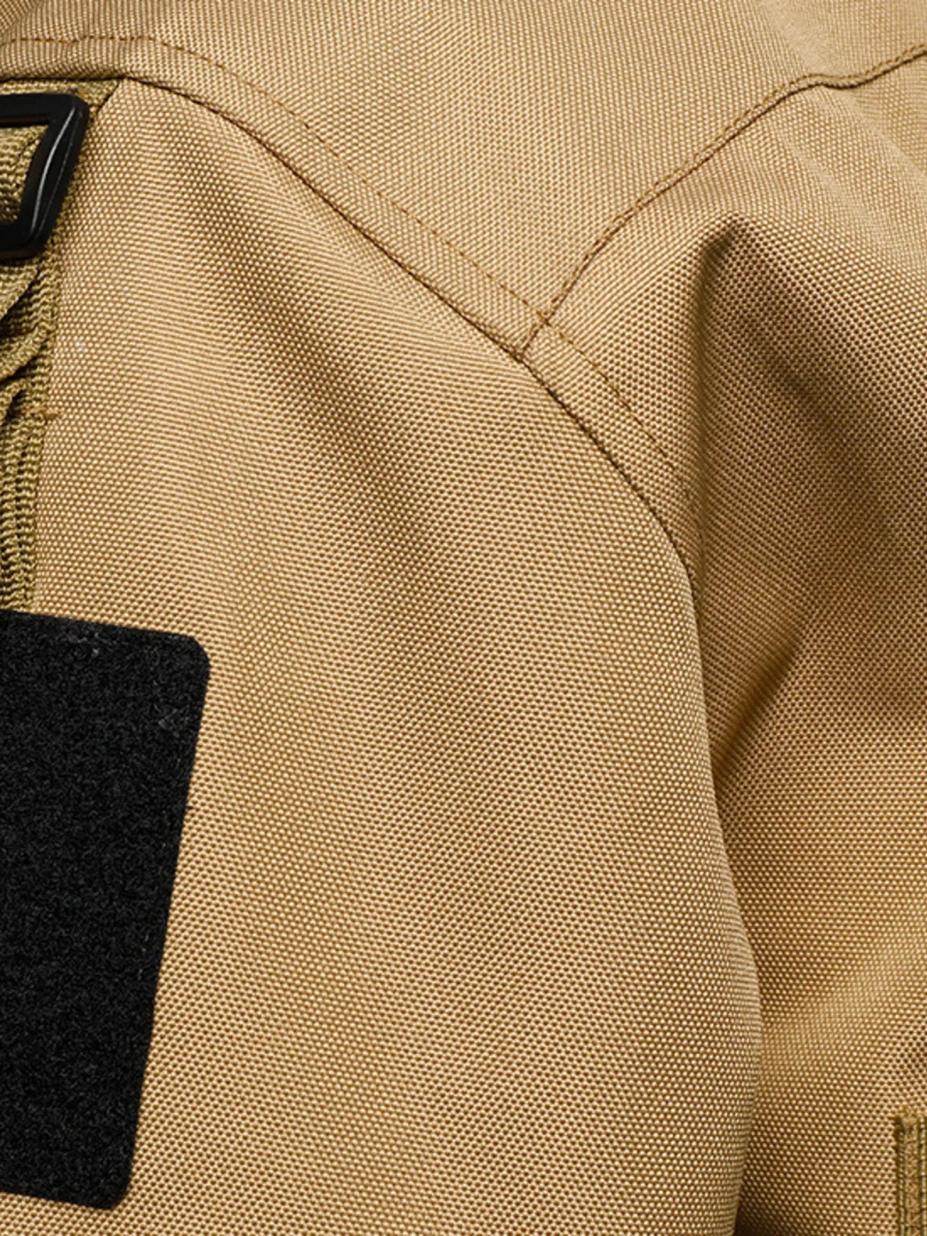 Chaqueta Impermeable Talla Grande de Hombre con Múltiples Hebillas Talla Grande
