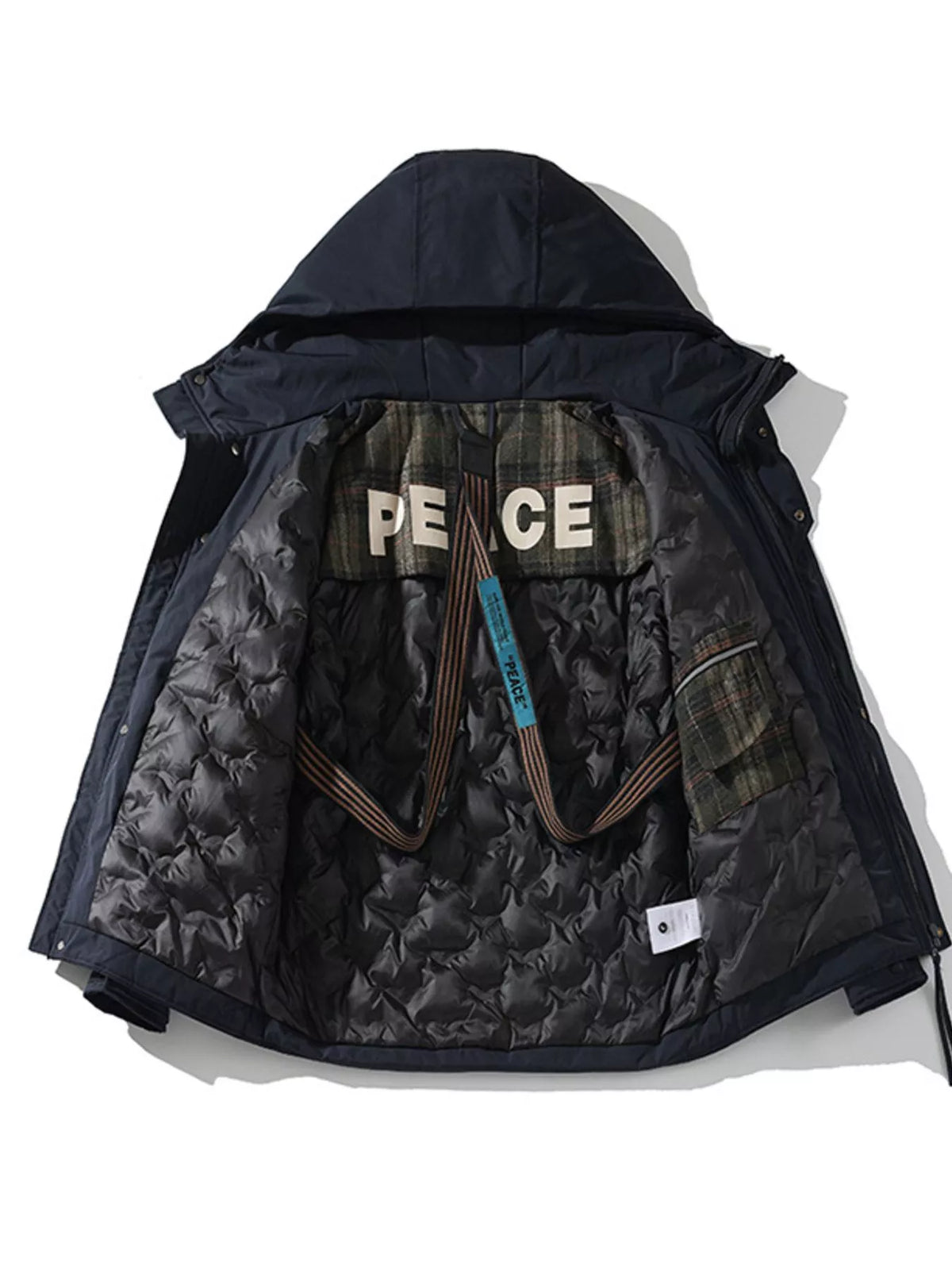 Men's Plus Size Zip Up Hooded Jacket