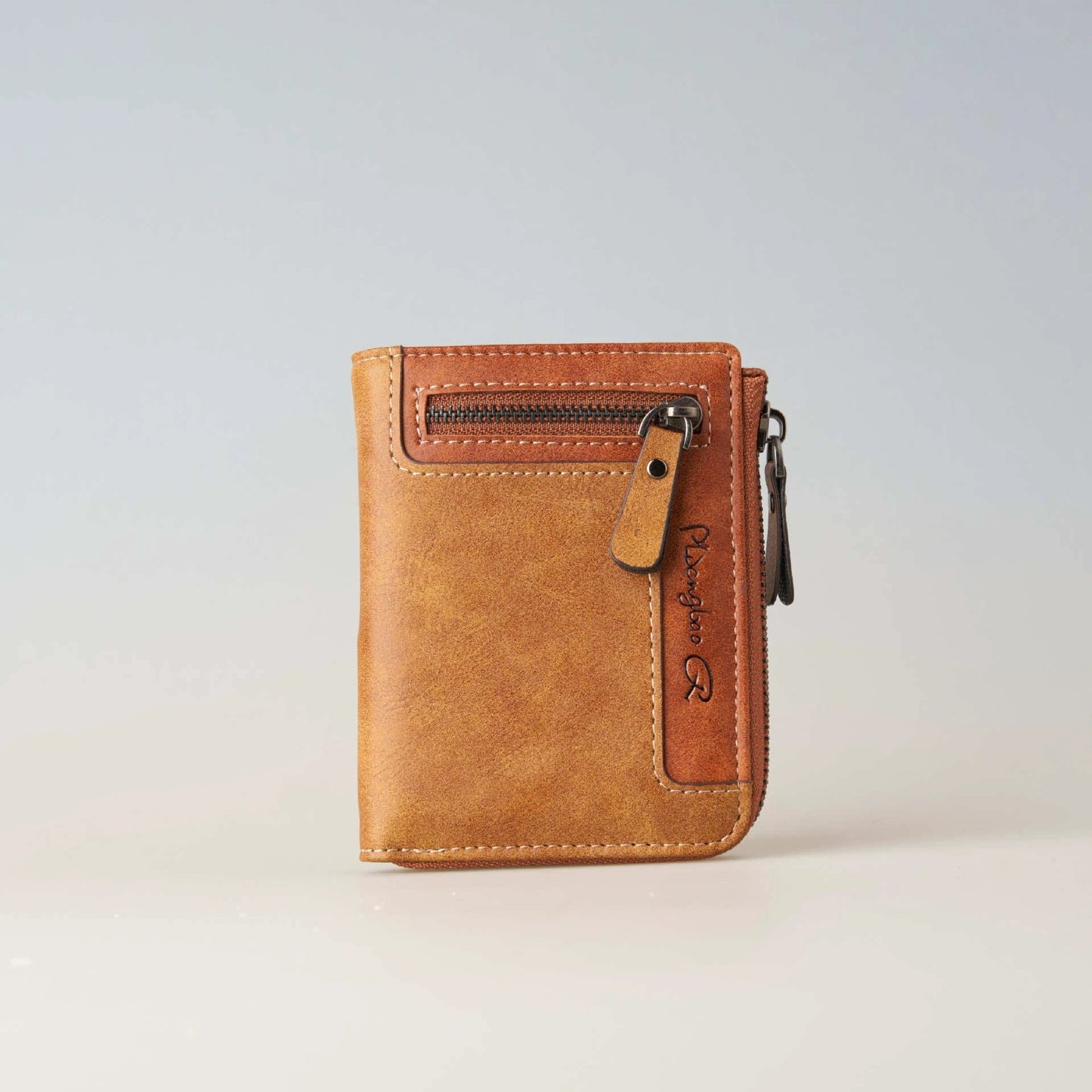 Men's Multi-functional Short Zipper Wallet