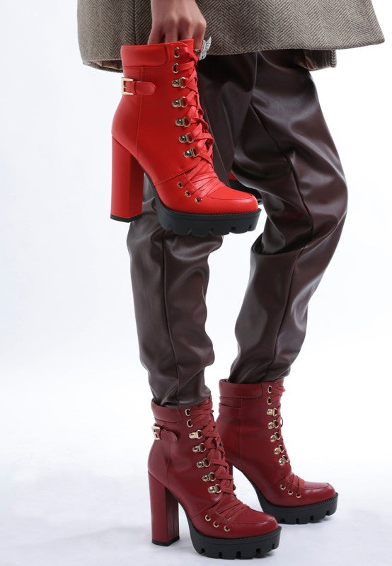 Willow Combat Boot See size chart under “more details”