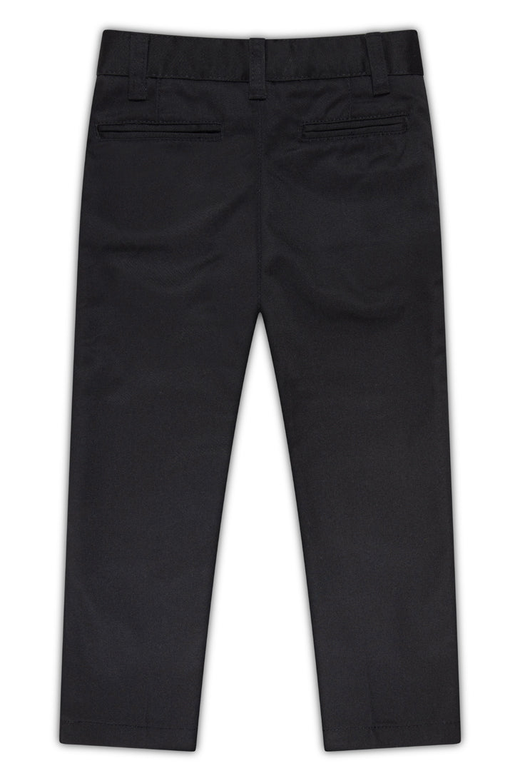 Girls Husky Flat Front Pants