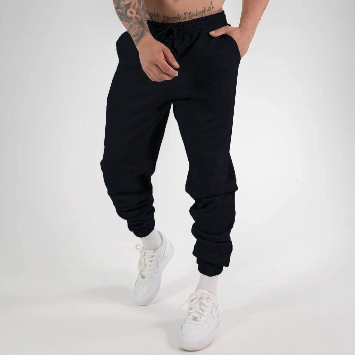 Men's Casual Wide Leg Sweatpants