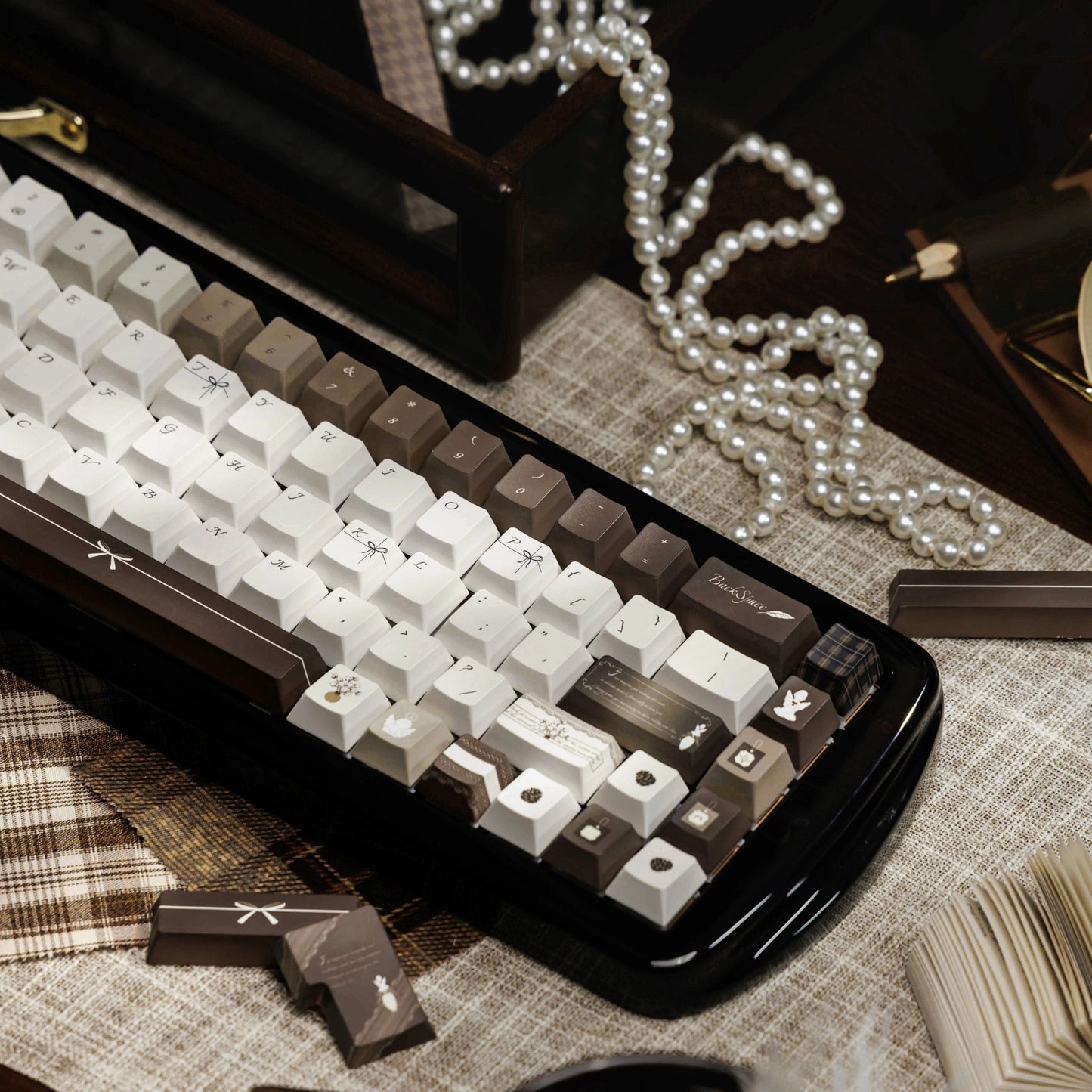 Wood-scented Perfume Keycaps For Mechanical Keyboards