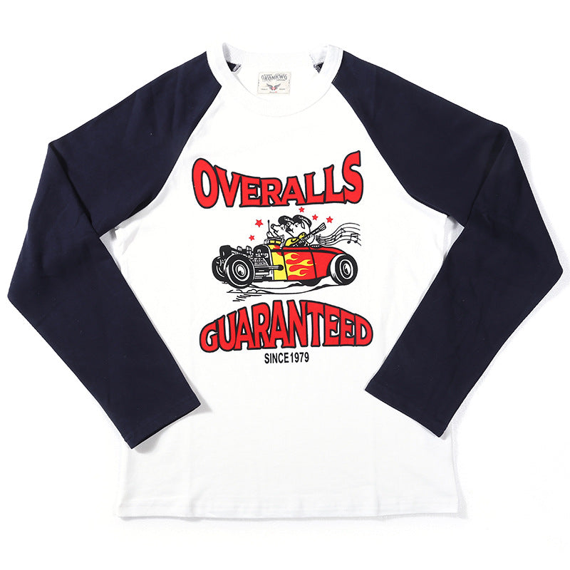 1979 Striped Color Block Motorcycle T-Shirt
