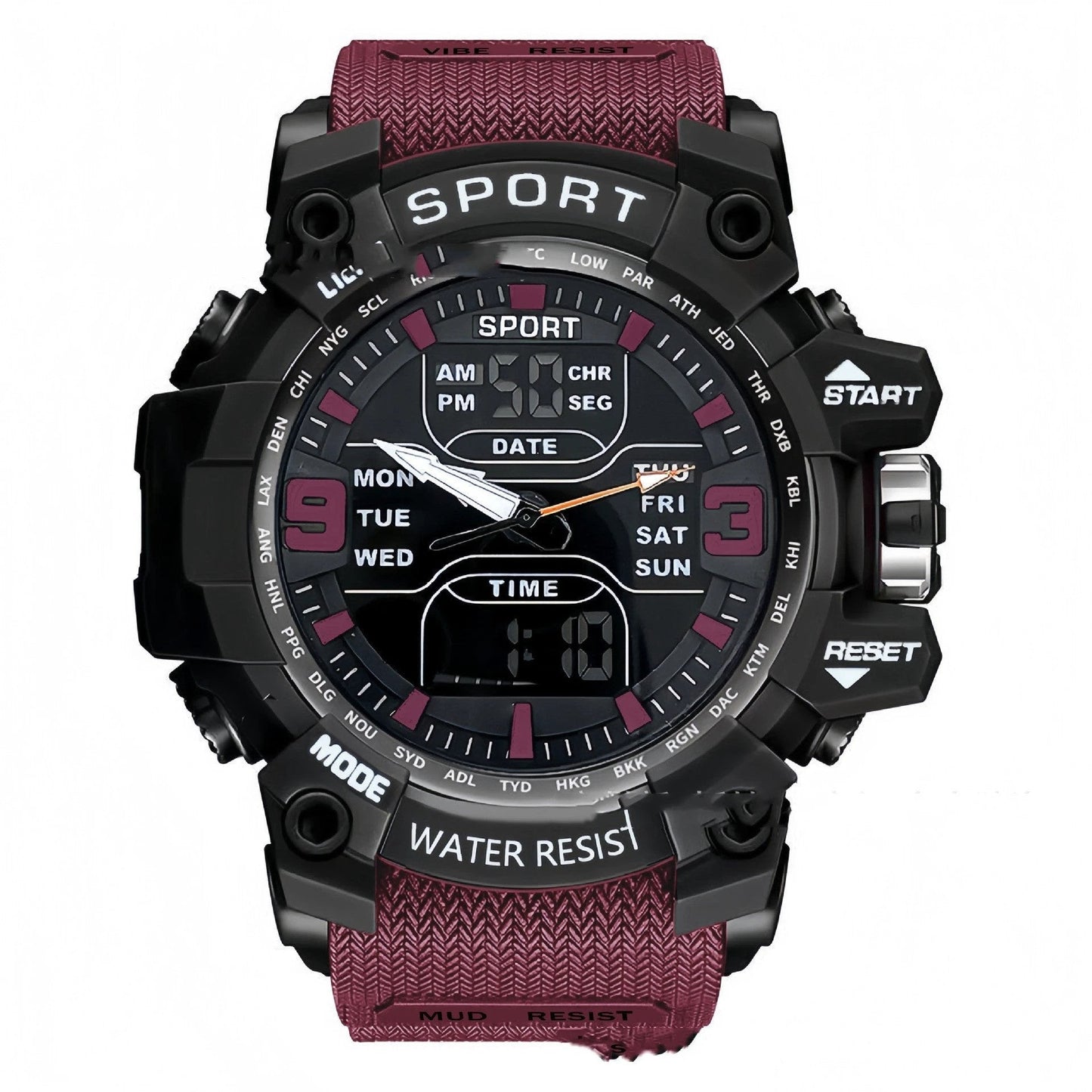 Stylish Technology Sports Luminous Men's Electronic Watch