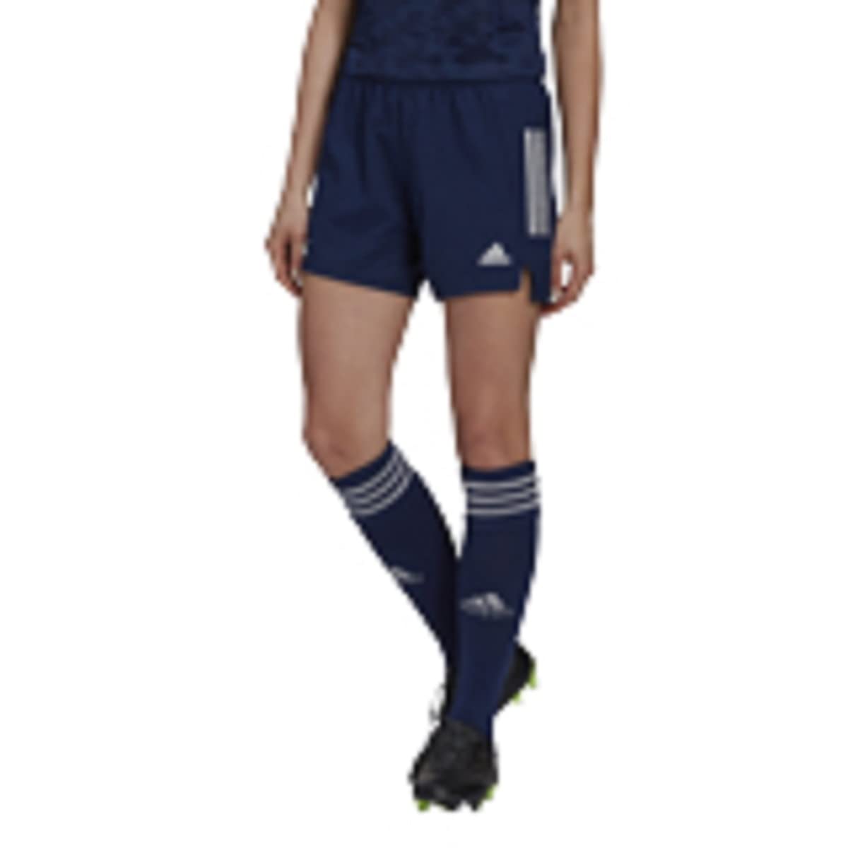adidas Womens Condivo 21 Shorts Team Navy Blue/White Small