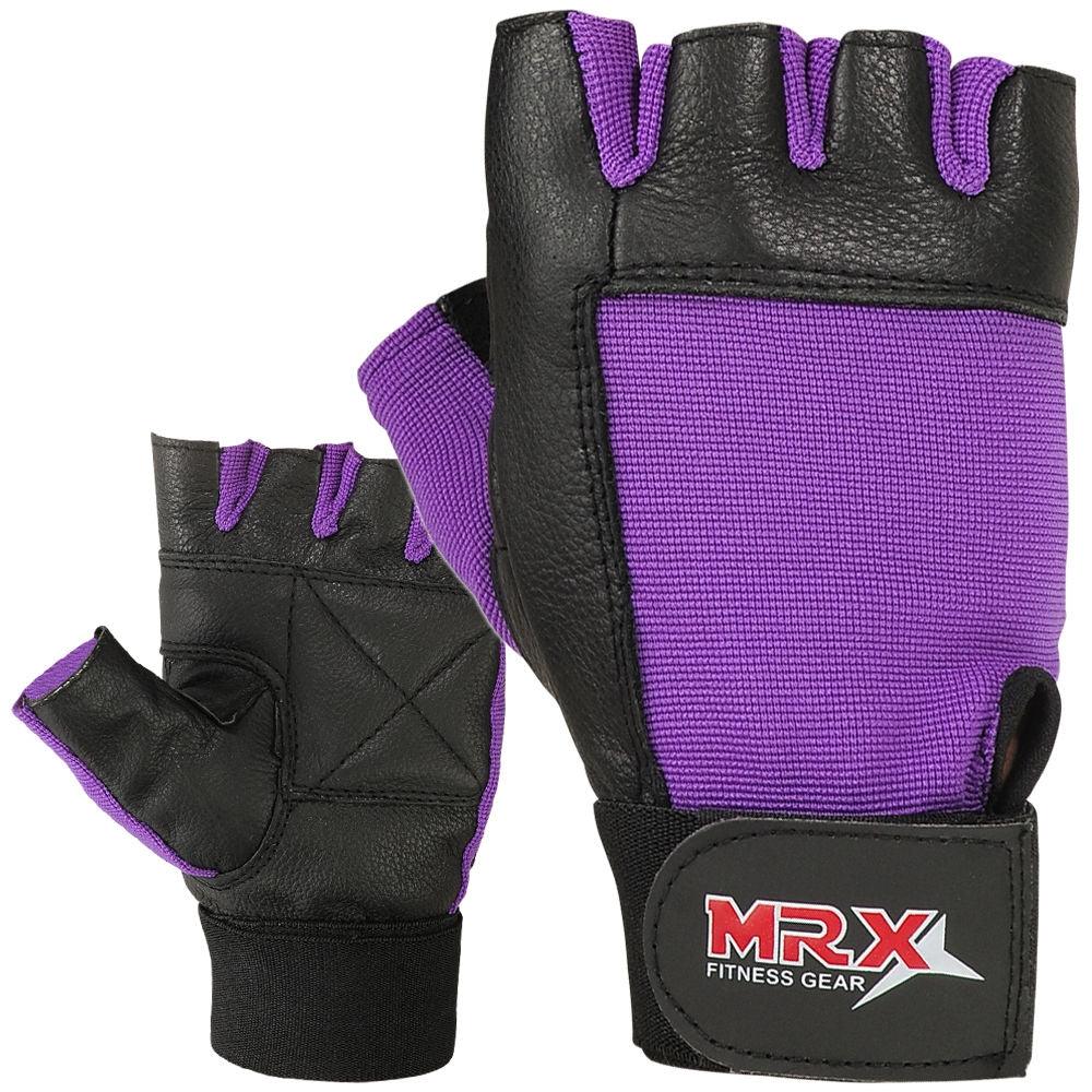 MRX Women's Weightlifting Gloves Gym Workout Training Glove 2602-pur
