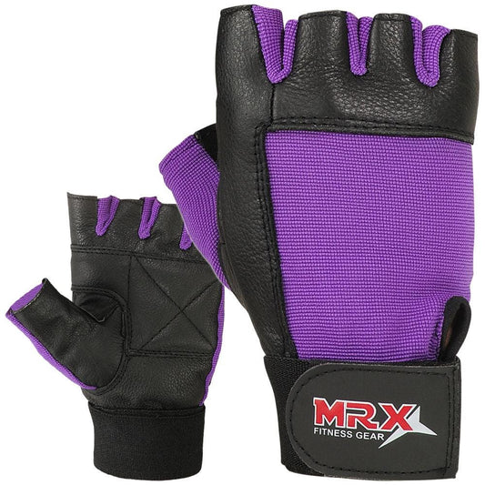 MRX Women's Weightlifting Gloves Gym Workout Training Glove 2602-pur