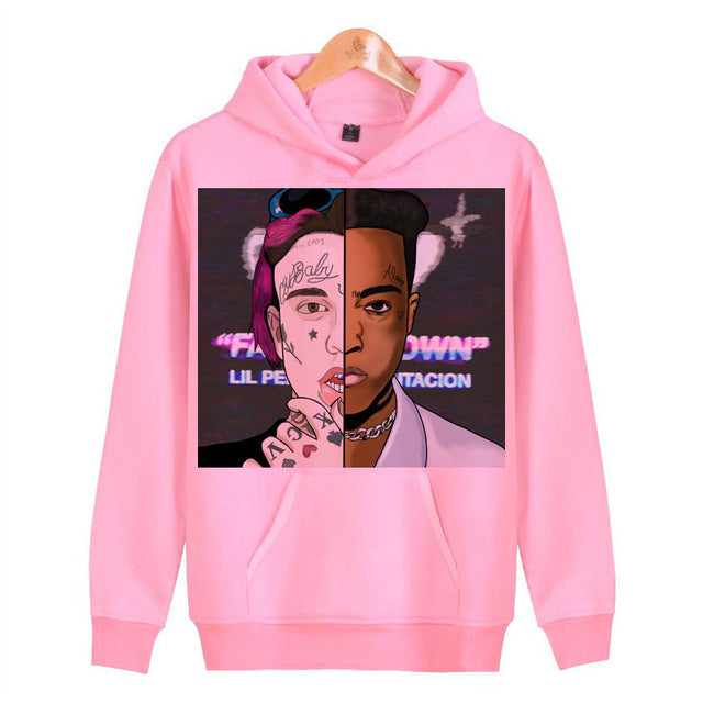 Loose Hooded Lovers Sweatshirt See size chart under “more details”