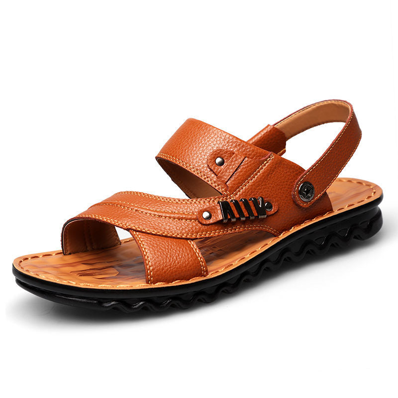 Men's First Layer Cowhide Sandals