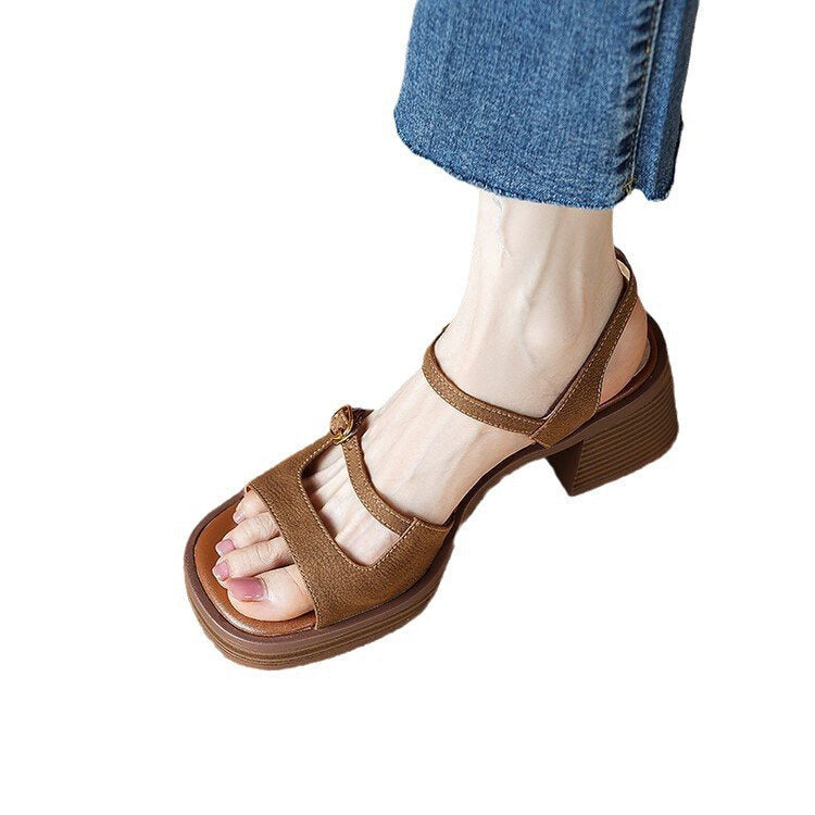 Women's Retro Platform Sandals