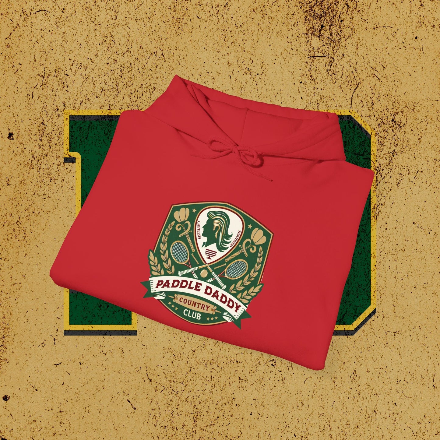Sudadera con capucha Paddle Daddy, sudadera unisex con capucha para papás, comodidad de élite para los irónicamente refinados