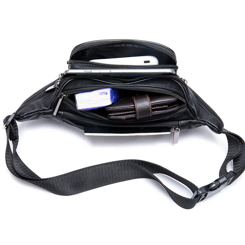 Sheepskin Portable Chest Waist Bag