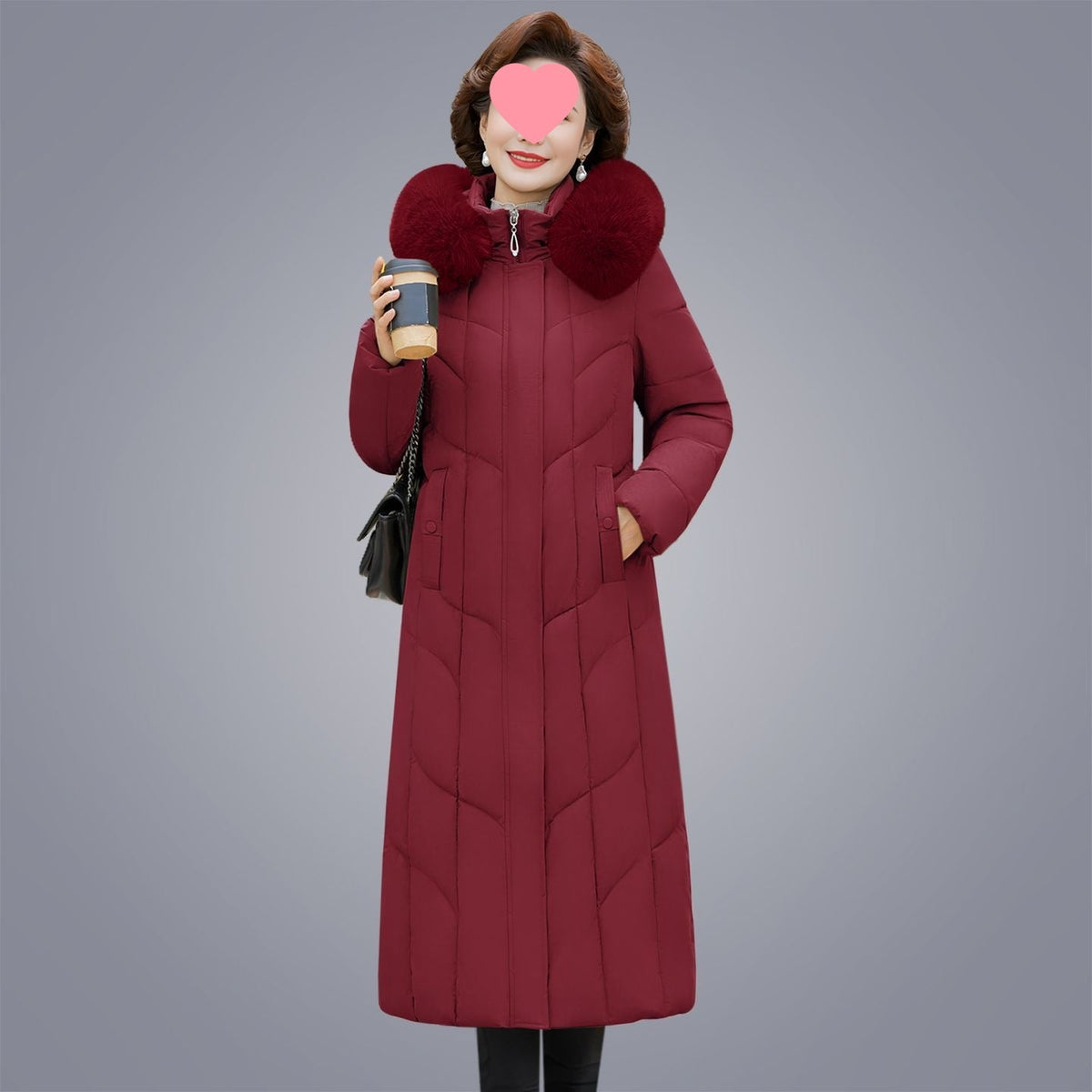 Casual Down Jackets For Middle-Aged And Senior Adults