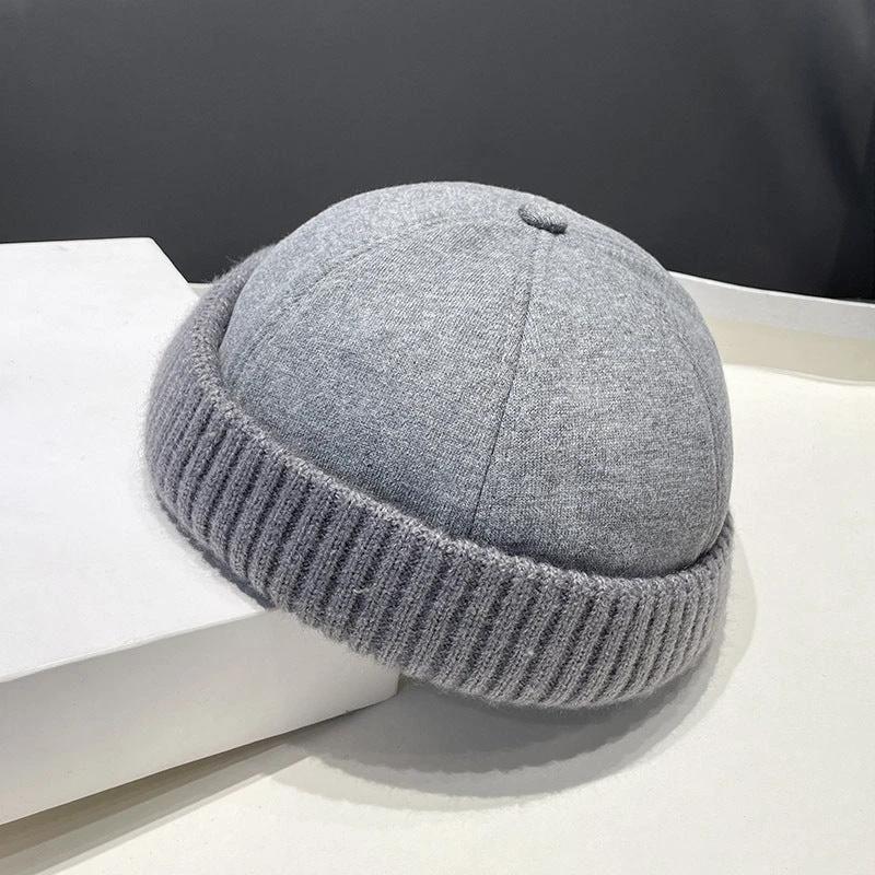 Men's Deerskin Velvet Beret Hat
