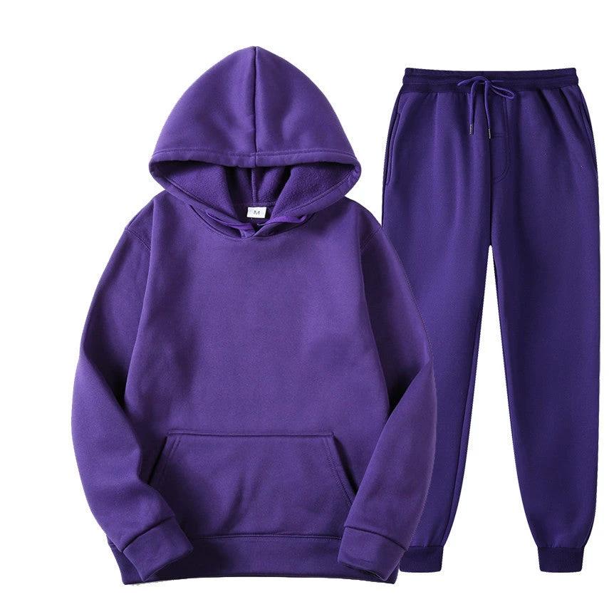 Sparkling Style 220g Fabric Oversized Sweatshirt Suit