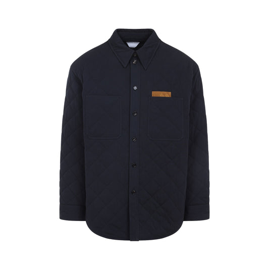 Bottega Veneta Quilted Overshirt Men