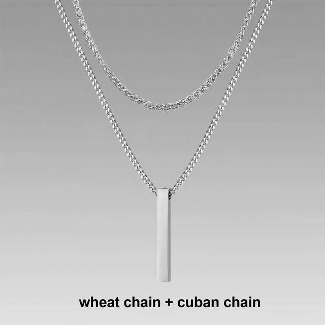Men's Crystal Necklace