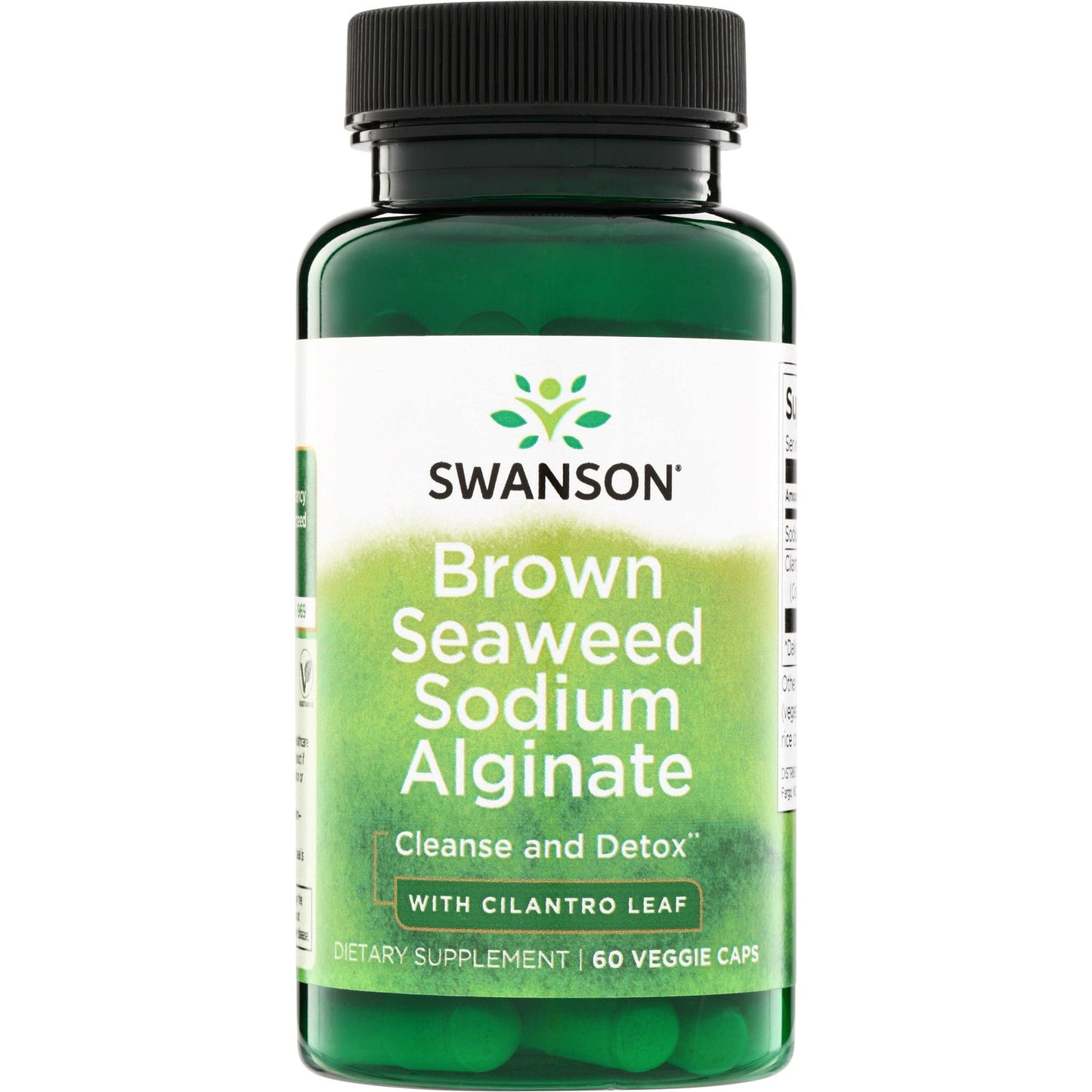 Brown Seaweed Sodium Alginate with Cilantro Leaf