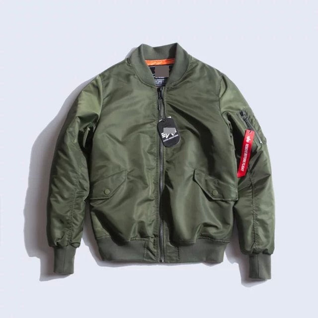 MA-1 bomber jacket baseball uniform hip hop jacket