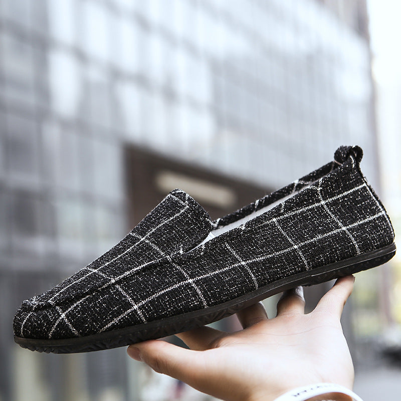 Men's Canvas Beanie Shoes