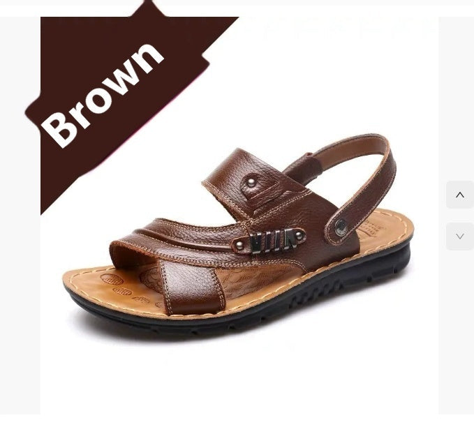 Men's First Layer Cowhide Sandals
