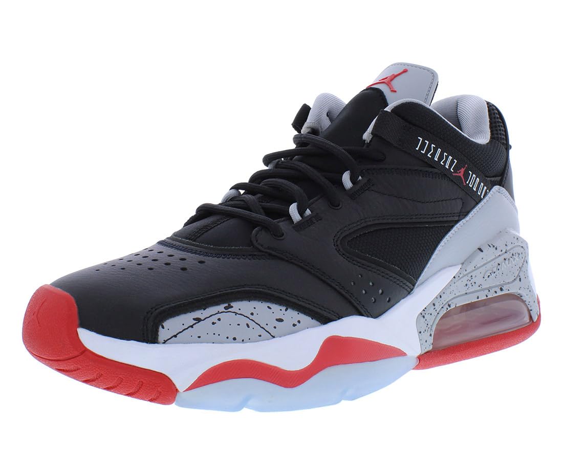 Nike Mens Jordan Point Lane in Black/University Red-Wolf Grey (us_Footwear_Size_System Adult Men Numeric Medium Numeric_13)