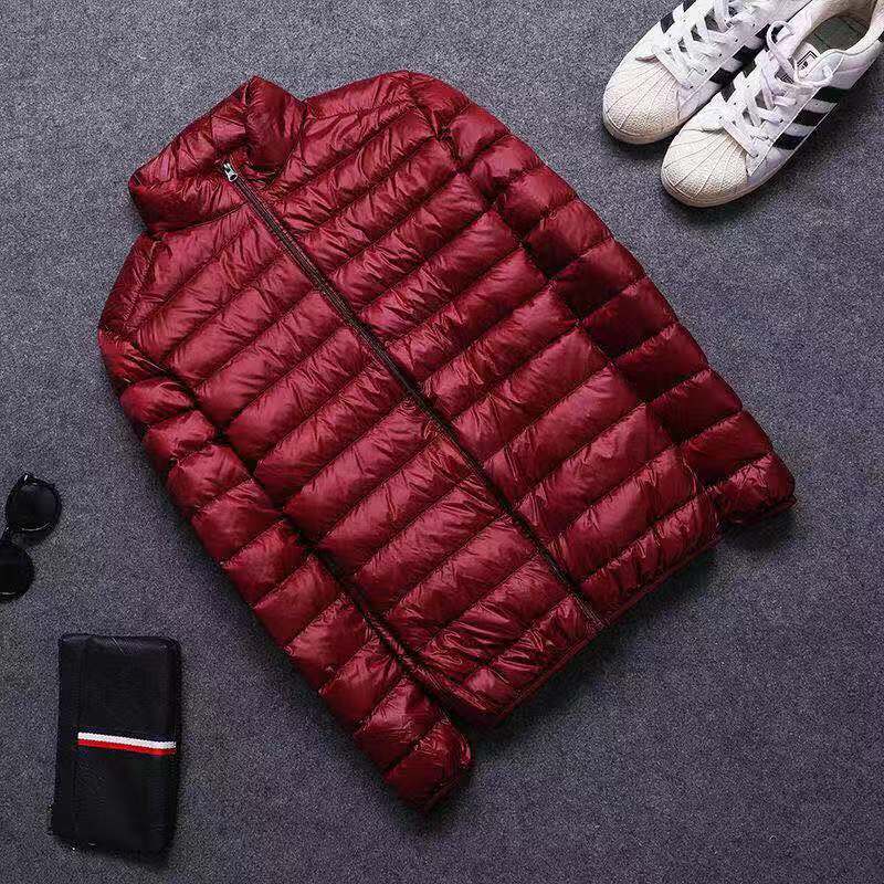 Men's Lightweight Cotton-Padded Jacket with Hood