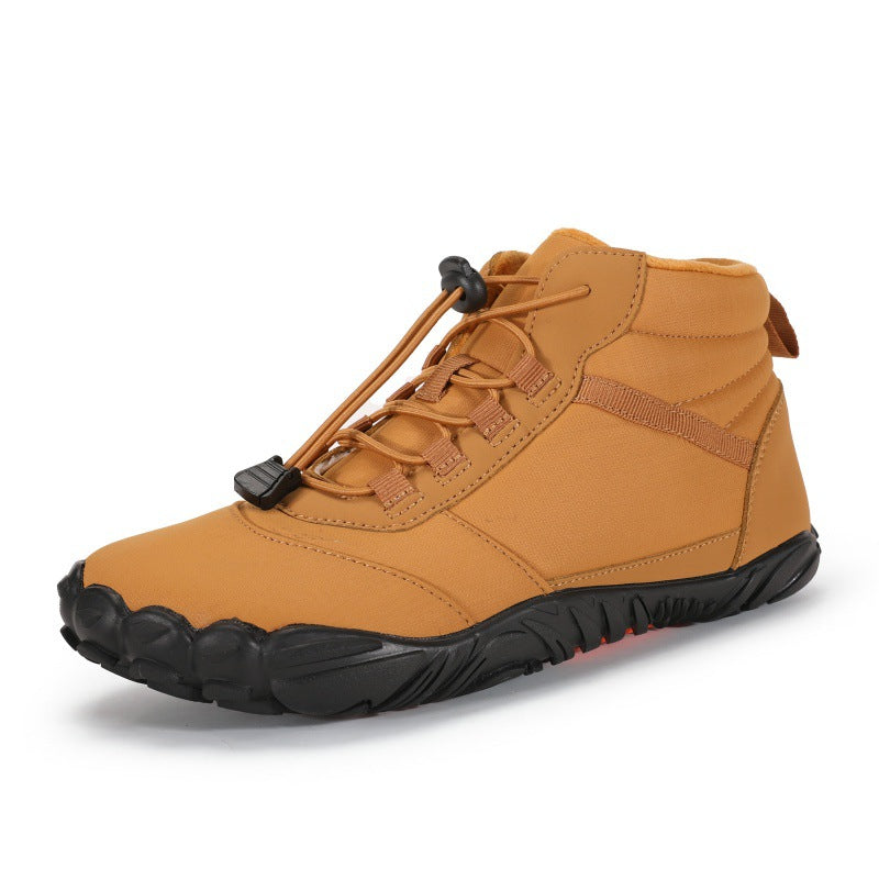 Fleece-lined Waterproof Snow Boots