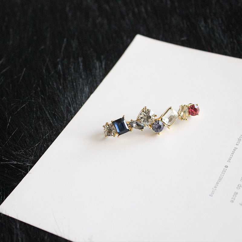 Gemstone white shoes accessories shoe buckle