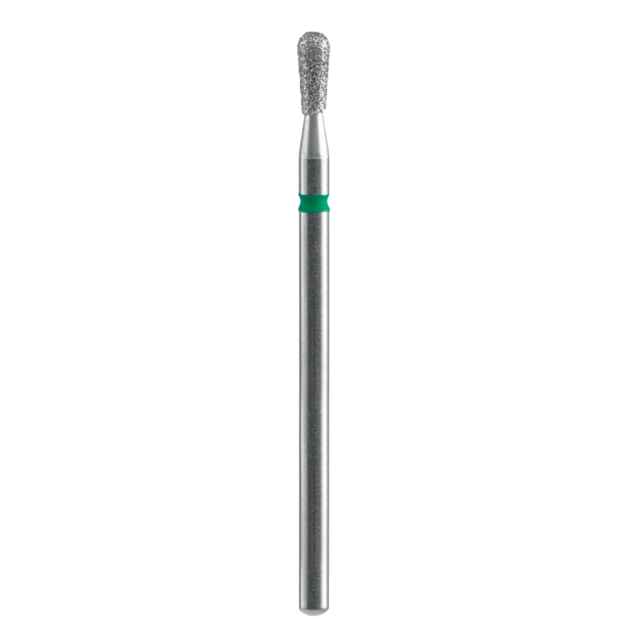 STALEKS - Diamond nail drill bit, "Match", green, EXPERT 2.3/5 mm (FA120G023/5)