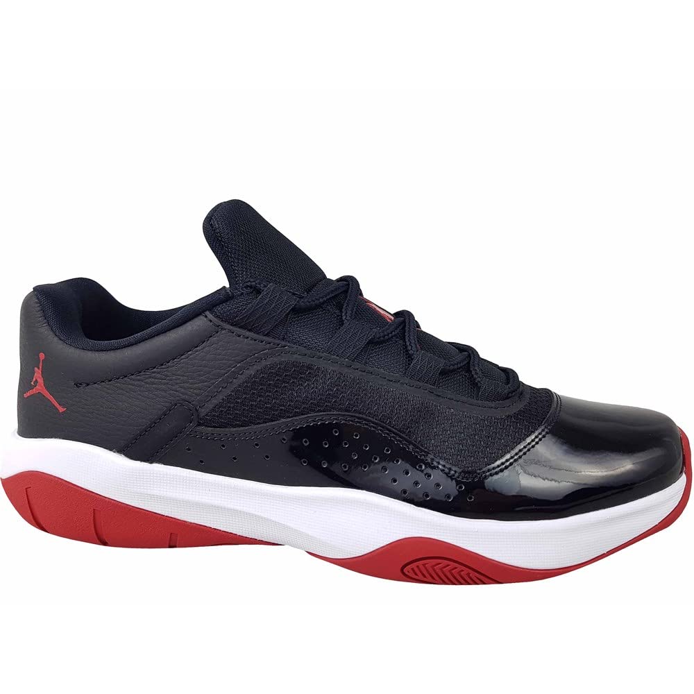 Nike Air Jordan 11 CMFT Low Black White Gym Red Shoes DM0844-005 - Size Mens 12 US