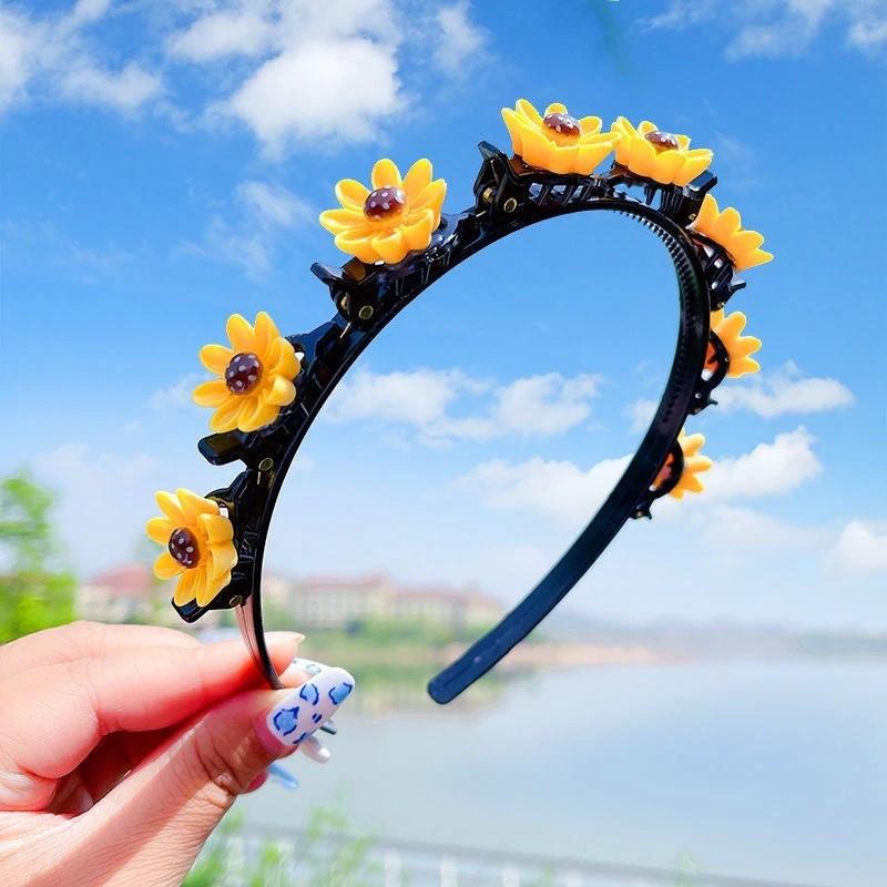 Girls' Clip Hair Accessories Crushed Hair Headband