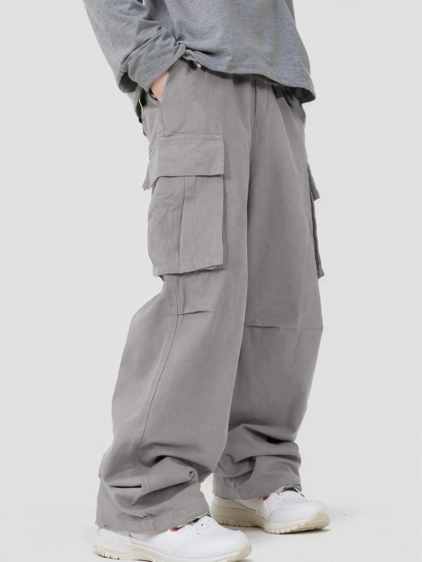 Men's Casual Loose Three-dimensional Pocket Cargo Pants