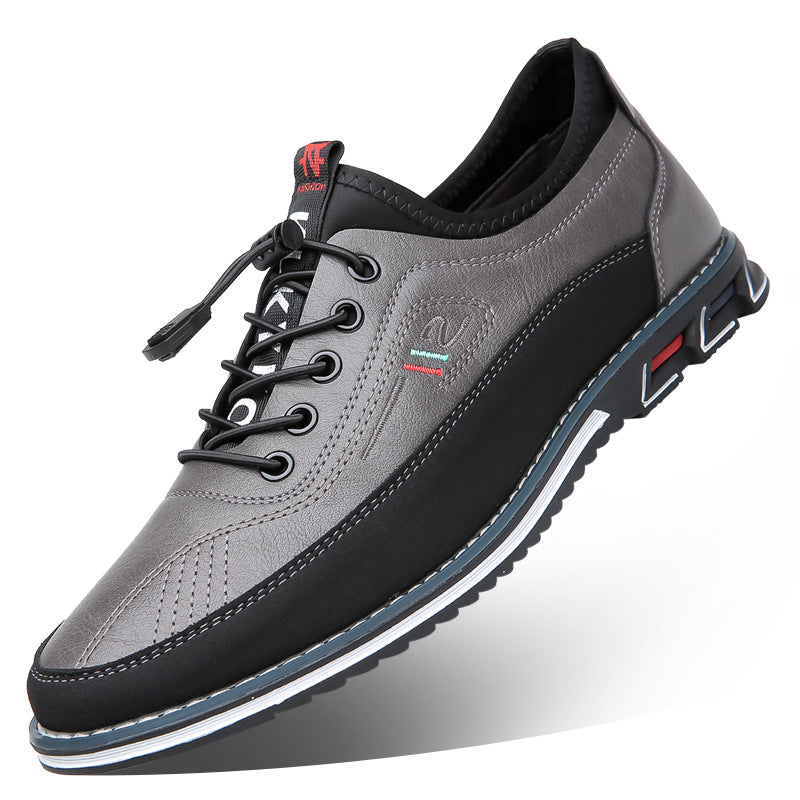 Men's Genuine Leather Waterproof Flats