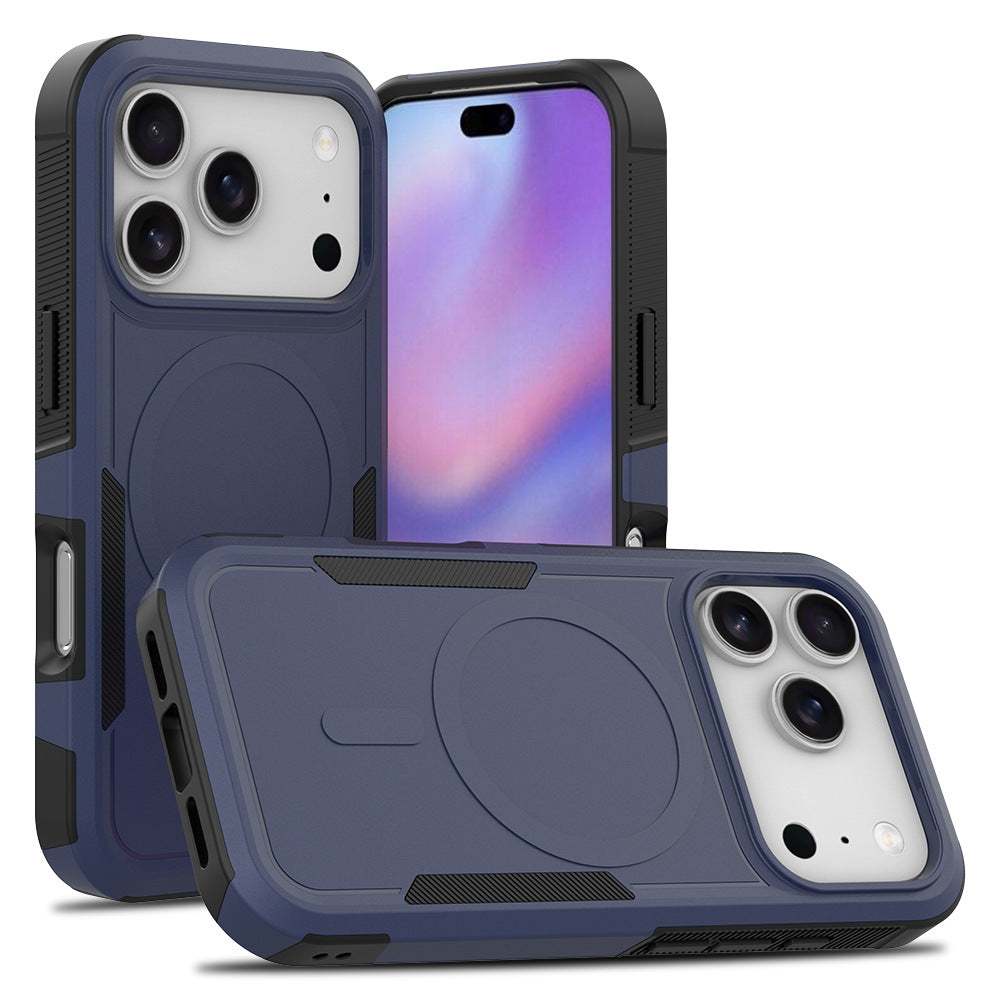 Suitable for the 17promax anti-drop full magnetic protective case