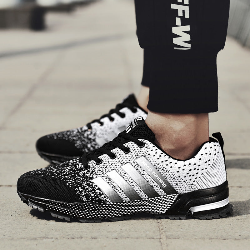 Sports Casual Fly Woven Sneakers