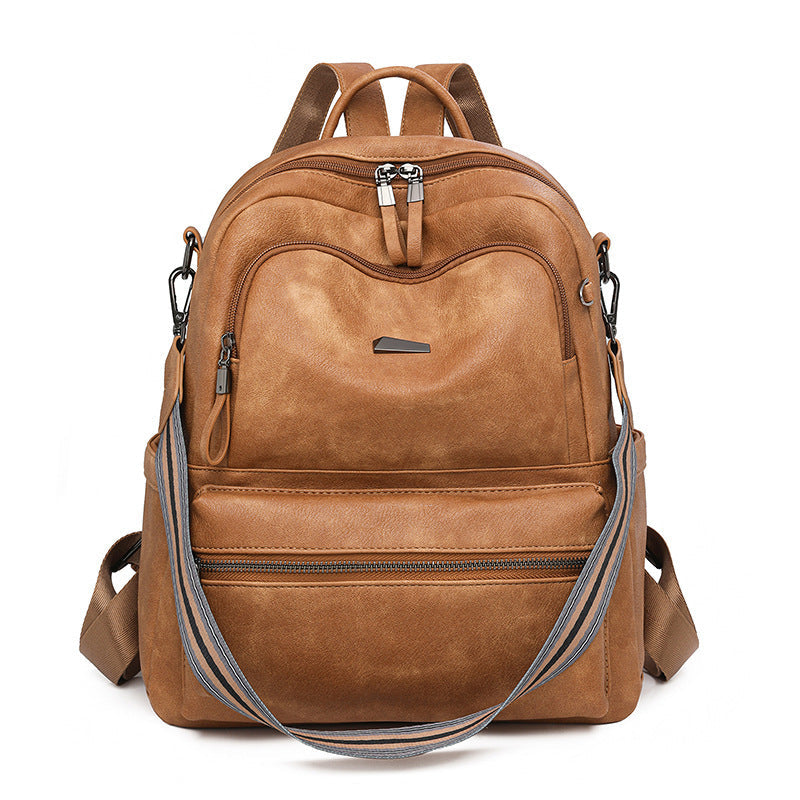 Lightweight Girls' Travel Backpack Large Capacity Retro