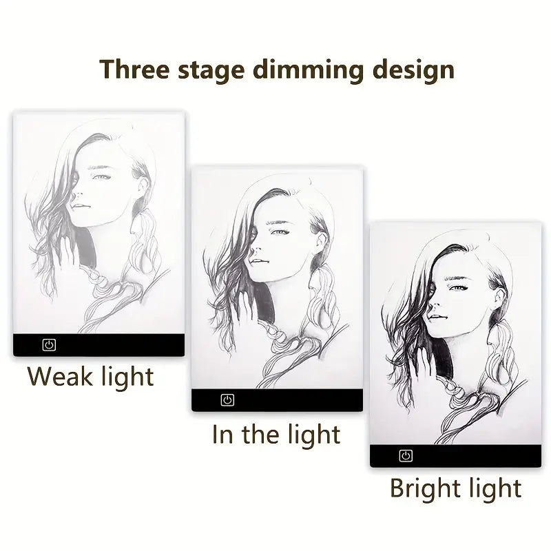 A5 LED Animation Drawing Copy Board for Kids