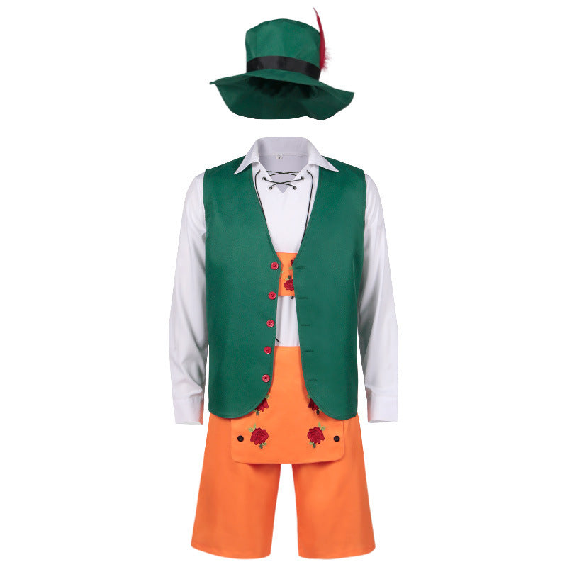 Boys' Halloween Oktoberfest Costume - German Suspenders Suit