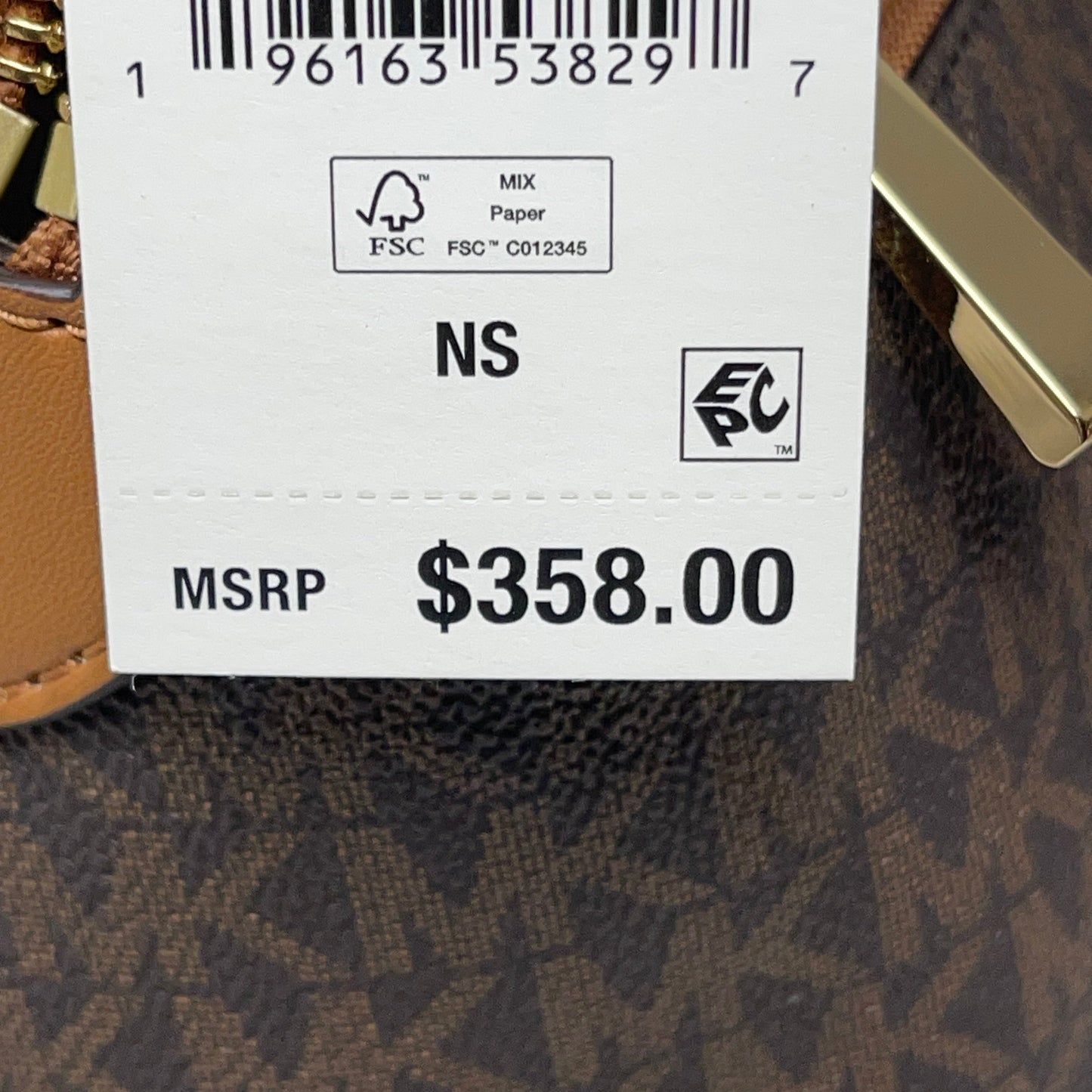 MICHAEL KORS Mochila Valerie Marrón / Bellota 38F2G9VB2B