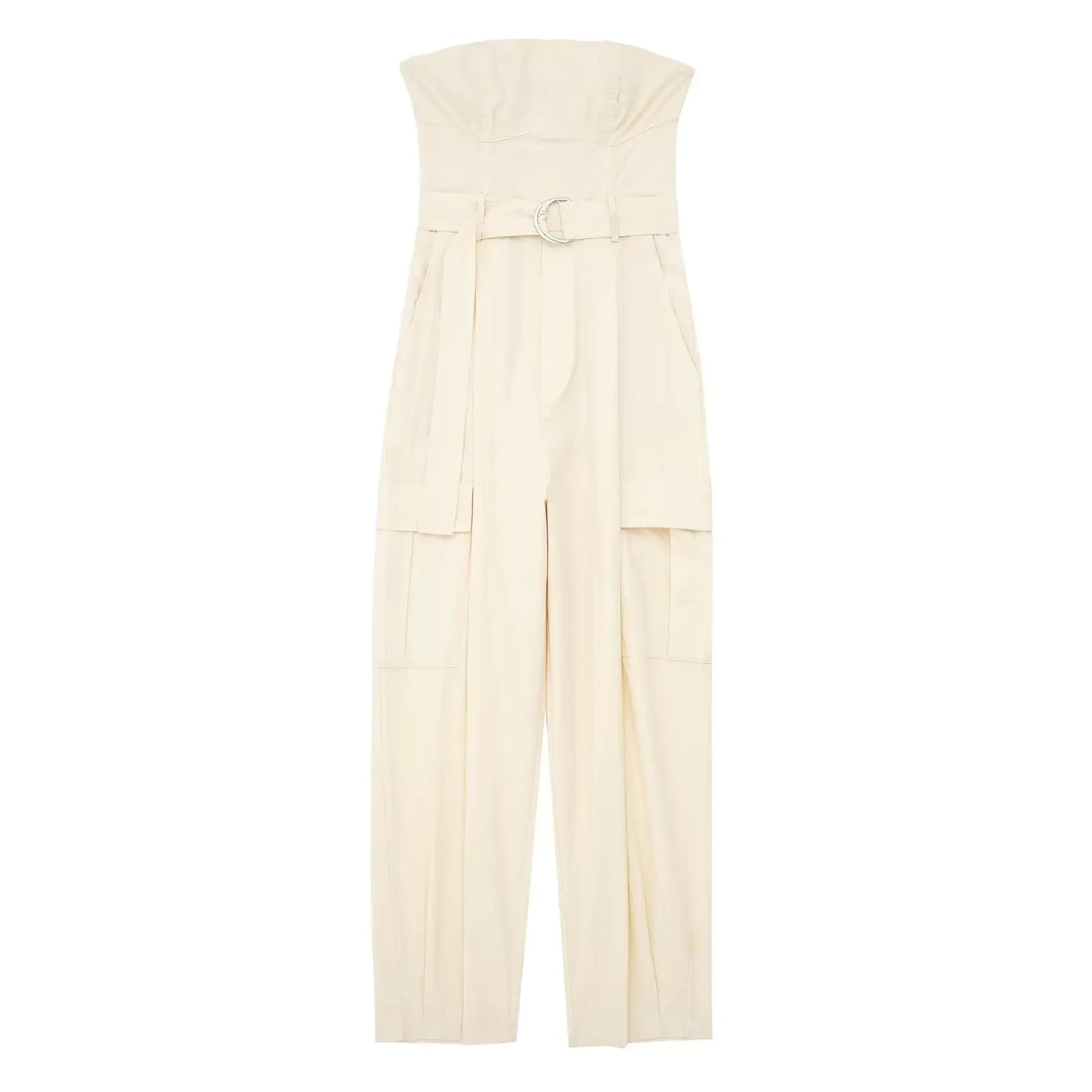 Summer Women's Fashion Strapless Jumpsuit