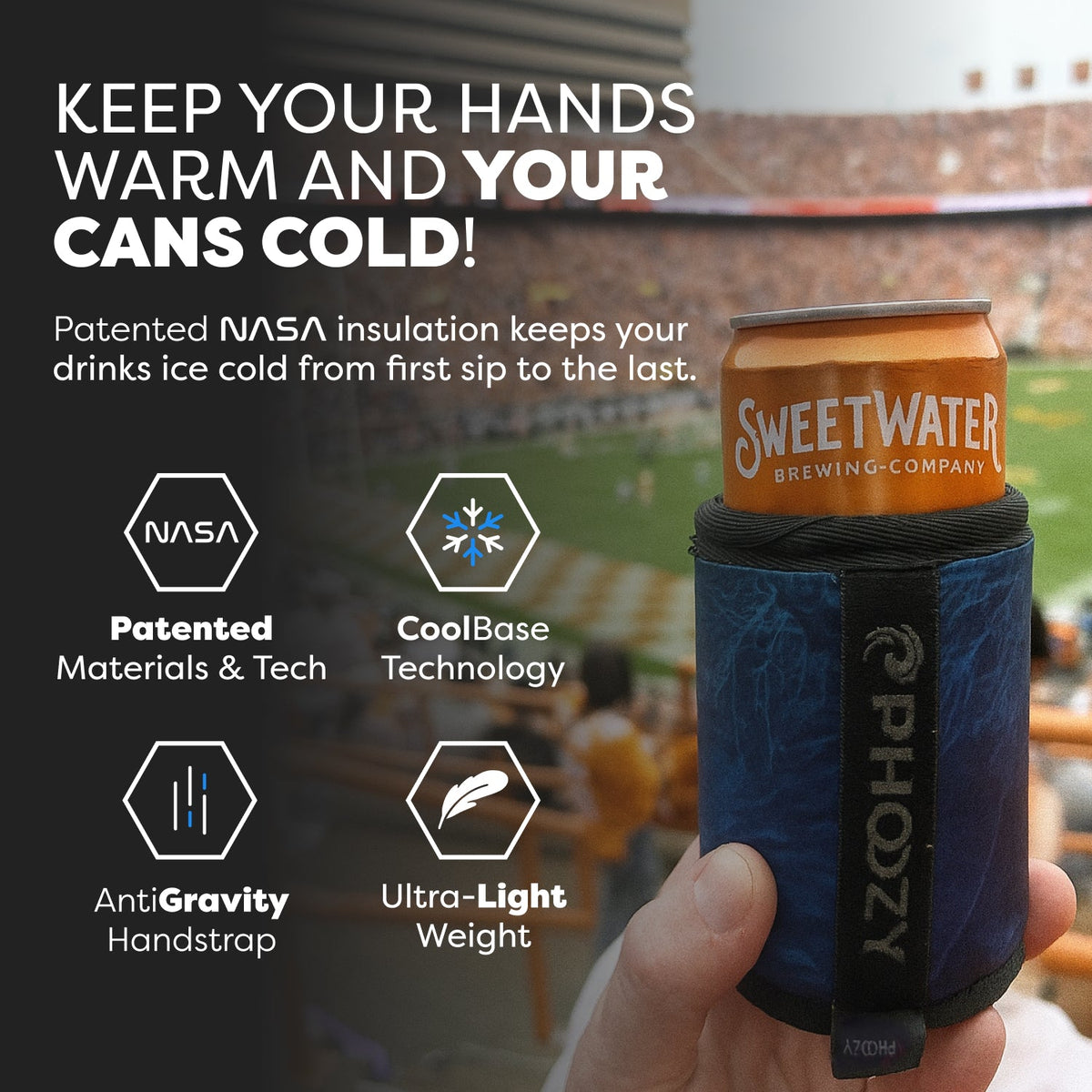 Drink Capsule - Keeps Drinks Cold 10X Longer