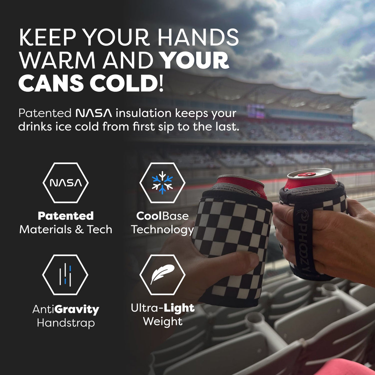 Drink Capsule - Keeps Drinks Cold 10X Longer