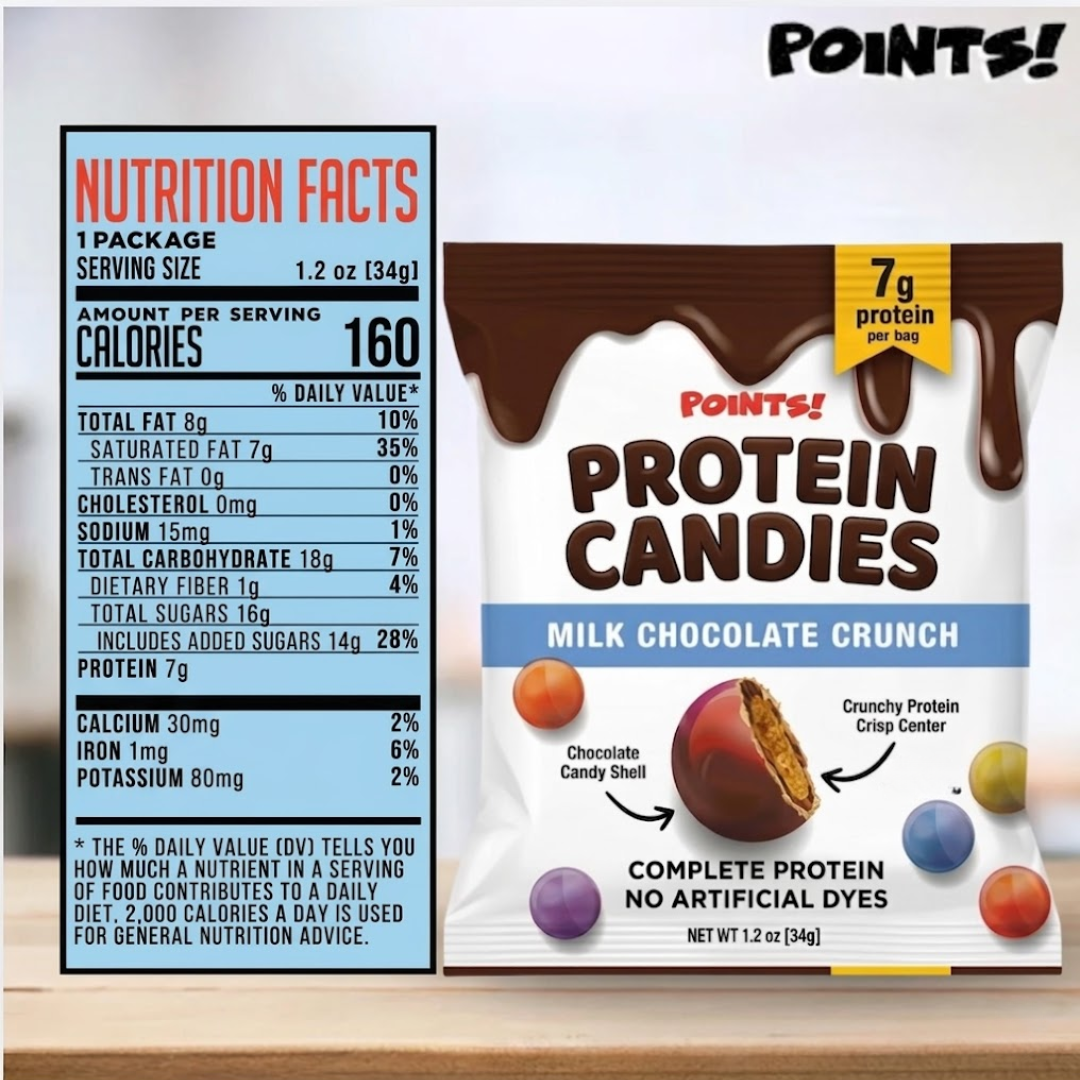 Chocolates con leche ricos en proteínas (pedido anticipado)