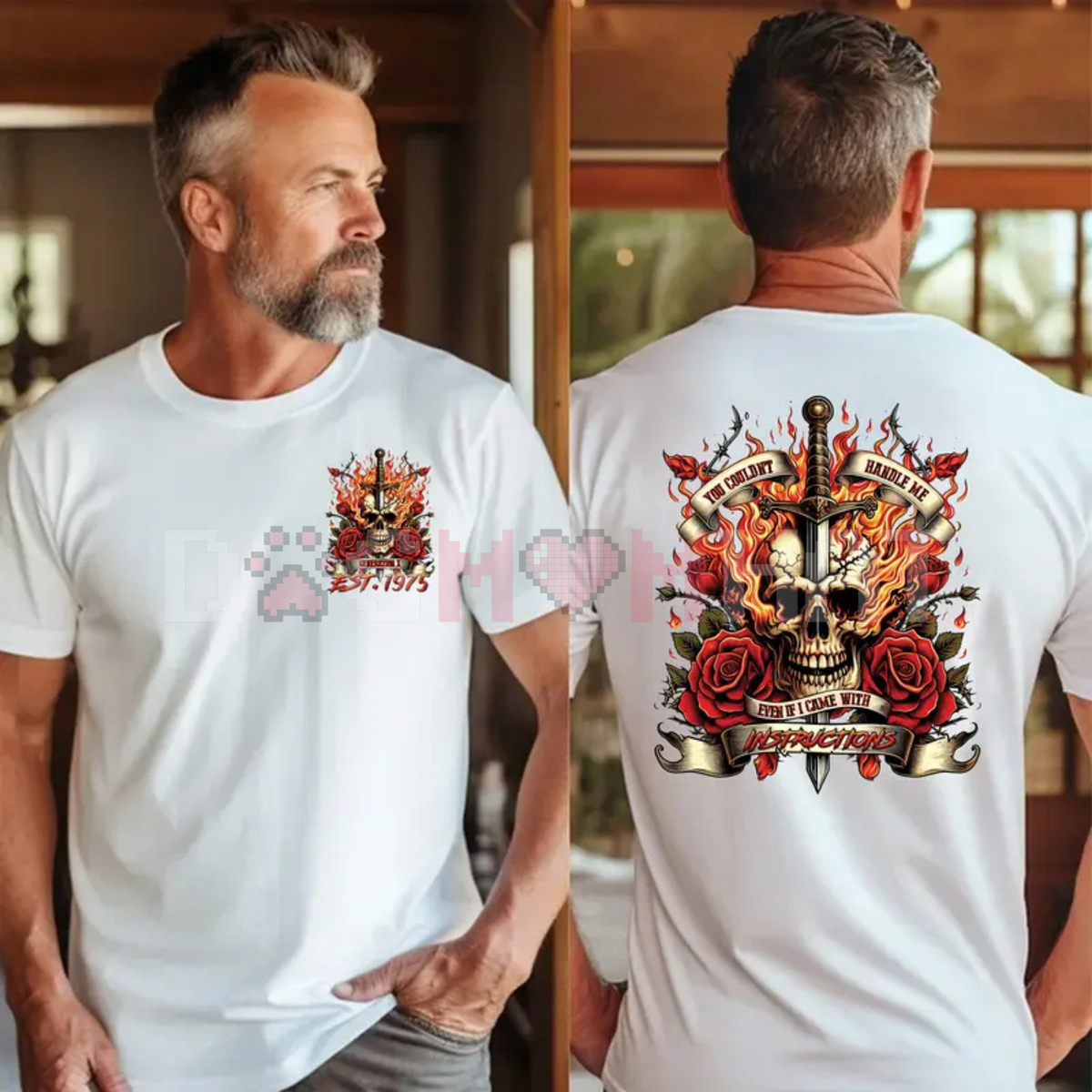 Personalized Gen X "You Couldn't Handle Me" T-Shirt – 1965-1980 Vintage Shirt, Unisex Slogan Tee