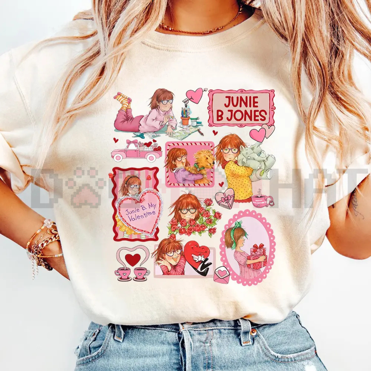 "Bestest Valentine" Junie B. Jones Tee