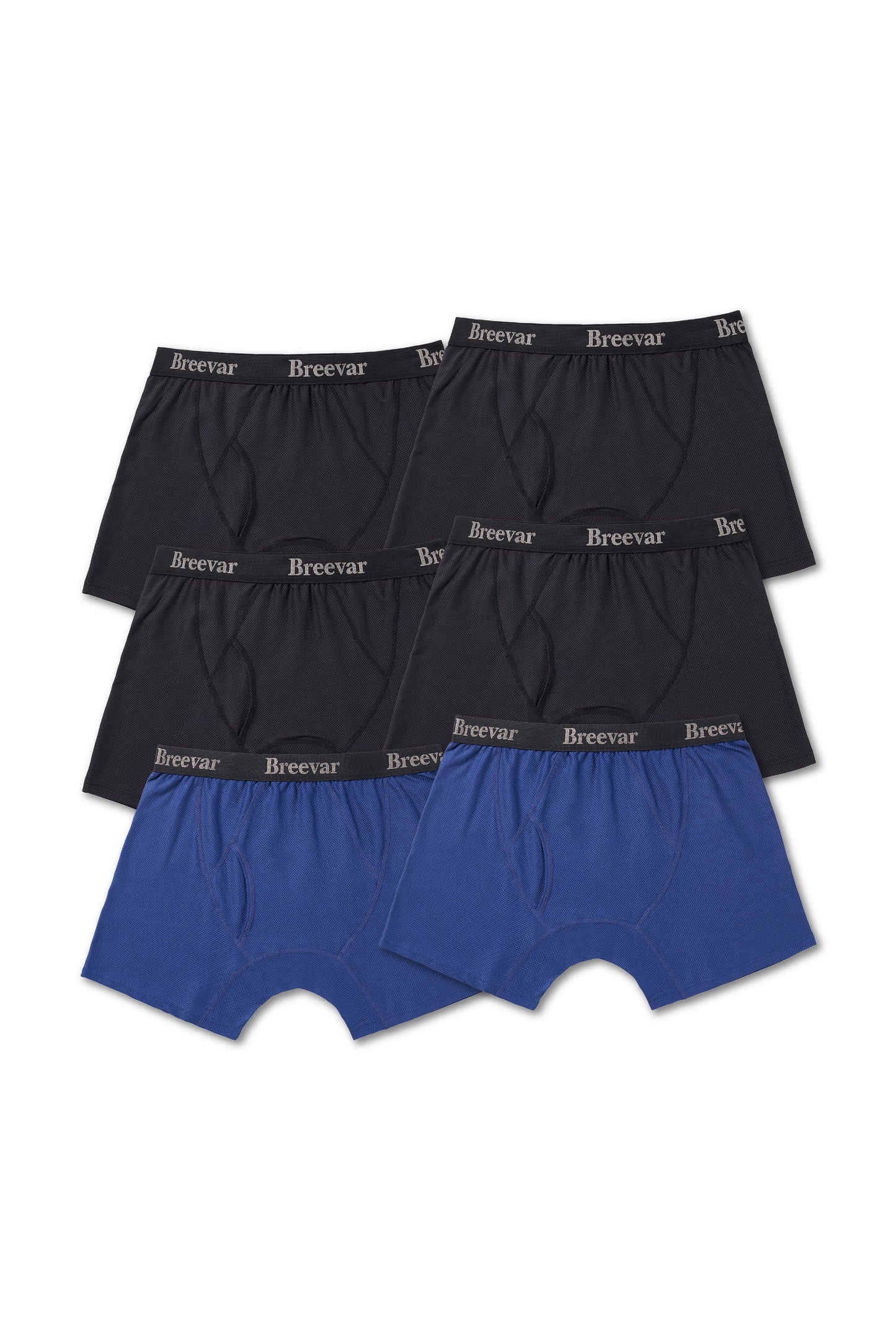 Bóxer Performance de Malla para Hombre, Paquete de 6